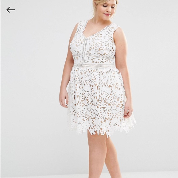 white dress new look